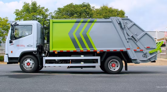 판매용 전기 쓰레기 수거차를 갖춘 공장 공급 신 에너지 차량